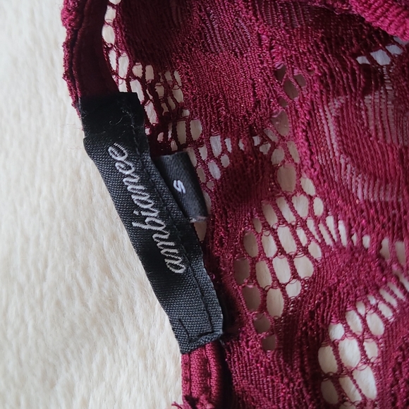 Burgundy Lace Dress - Picture 8 of 8